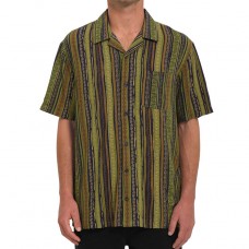 CAMISA MANGA CORTA VOLCOM SKATE VITALS SIMON DARK KHAKI